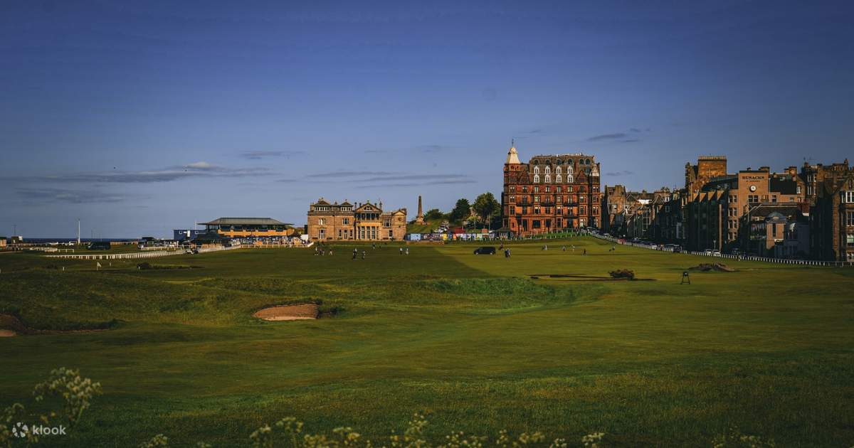 Abfahrt von Edinburgh St Andrews Klassische Route Gecharterte Tagestour